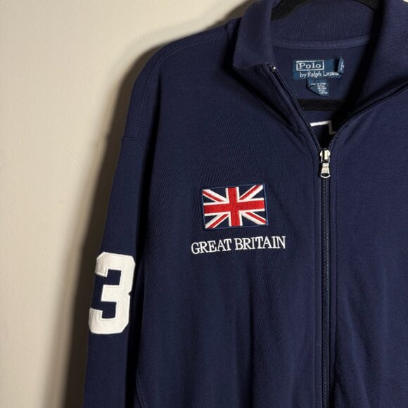 Vintage Polo by Ralph Lauren Great Britain Zip Up - Picture 3 of 5